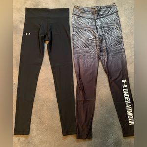 2 UNDER ARMOUR LEGGINGS